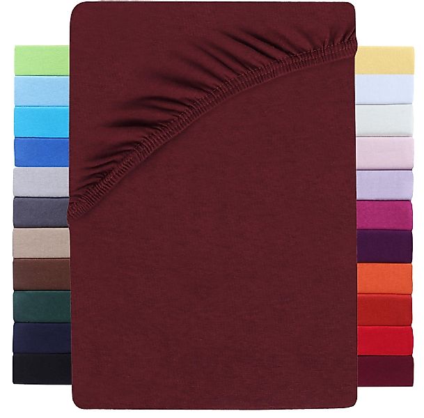 NatureMark Spannbettlaken WASSERBETT Jersey Spannbettlaken, Baumwollmischun günstig online kaufen