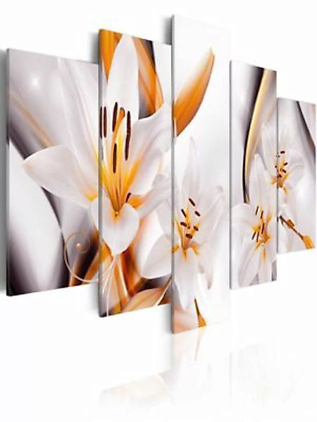 artgeist Wandbild Lilium regale orange/weiß Gr. 200 x 100 günstig online kaufen