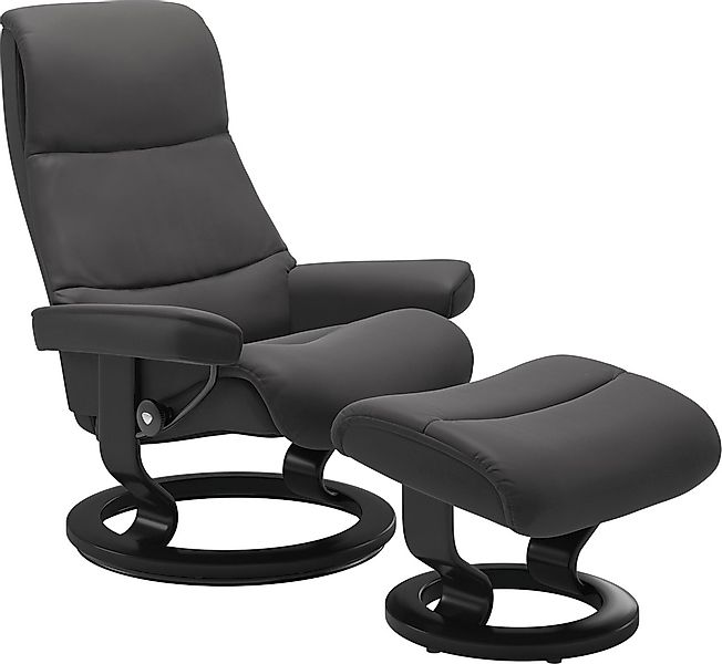 Stressless Relaxsessel "View", mit Classic Base, Größe M,Gestell Schwarz günstig online kaufen