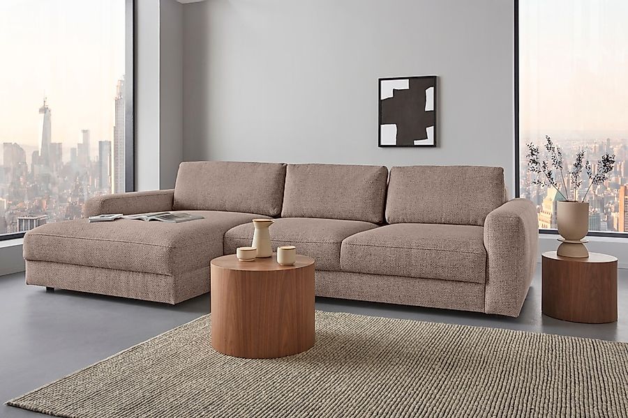 Places of Style Ecksofa "Bloomfield, elegant, viel Platz, Mega Couch, Breit günstig online kaufen