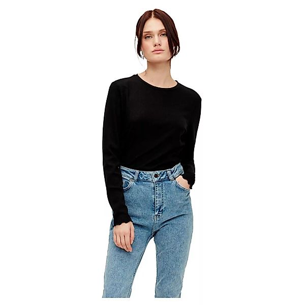 Object Amie Langarm-t-shirt XL Black günstig online kaufen