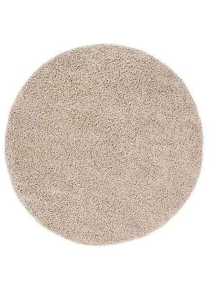 Tapiso Hochflor-Teppich ESSENCE, rund, Höhe: 40 mm, Wohnzimmer, Schlafzimme günstig online kaufen