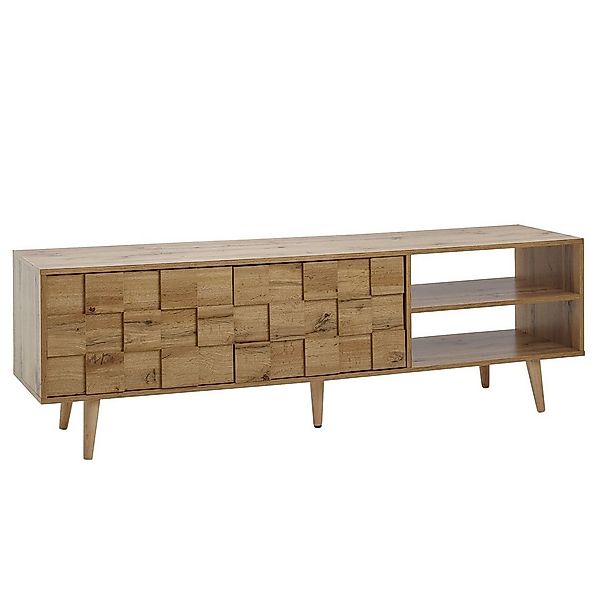 Wohnling Lowboard WL6.578 TV Schrank 160x51x40cm Holz Fernsehkommode Fernse günstig online kaufen
