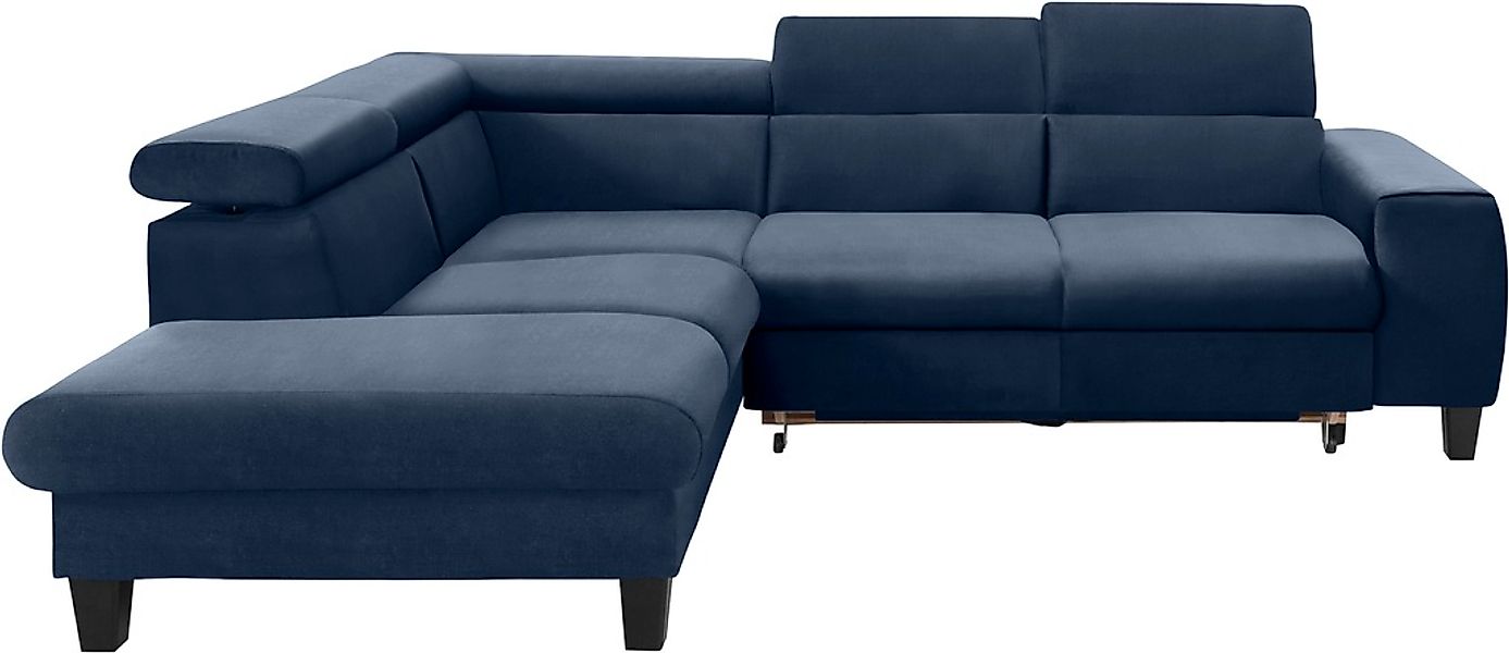 COTTA Ecksofa "Morven L-Form mit Kopfteilverstellung", wahlweise mit Bettfu günstig online kaufen