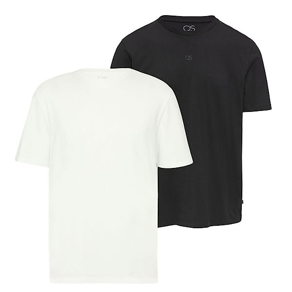 QS T-Shirt Basic (2-tlg) Rundhals, kurzarm, günstig online kaufen