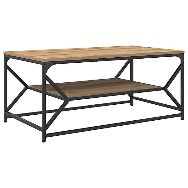 vidaXL Couchtisch Couchtisch mit Ablage Artisan günstig online kaufen