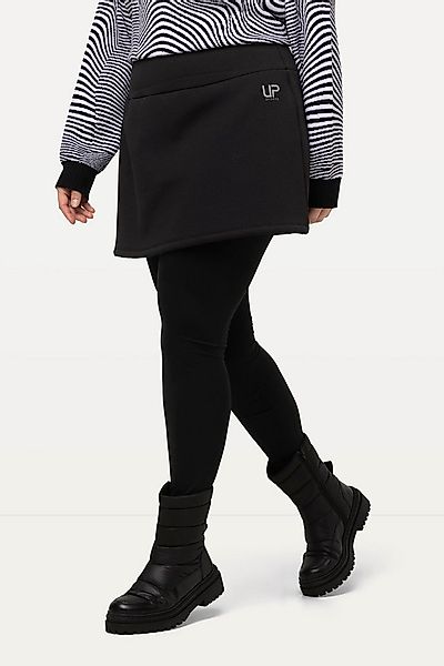 Ulla Popken Midirock Rock Webfell-Futter Elastikbund High Waist günstig online kaufen