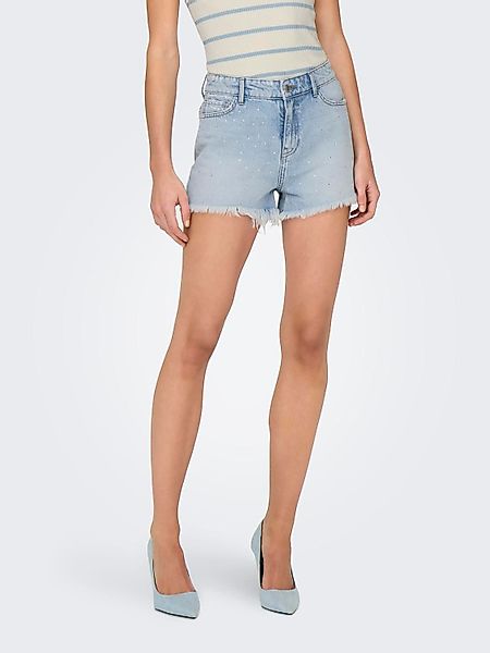 ONLY Jeansshorts ONLPACY HW RHINESTONE DNM günstig online kaufen