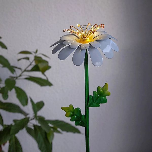 LED-Solarleuchte Daisy in Gänseblümchenform günstig online kaufen