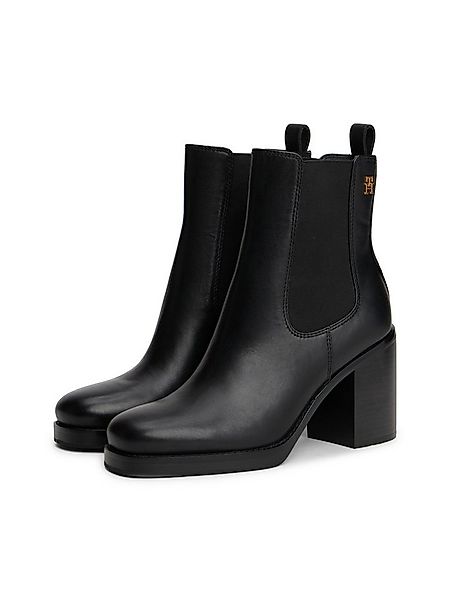 Tommy Hilfiger SQUARE TOE CHELSEA HIGH BLOCK HL Chelseaboots, Blockabsatz, günstig online kaufen
