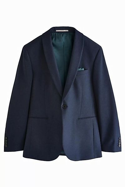 Next Baukastensakko Strukturiertes Slim Fit Sakko mit Schalkragen (1-tlg) günstig online kaufen