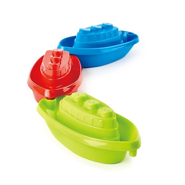 Hape Sandspielzeug Strand- und Badeboote 3-teilig Mehrfarbig günstig online kaufen