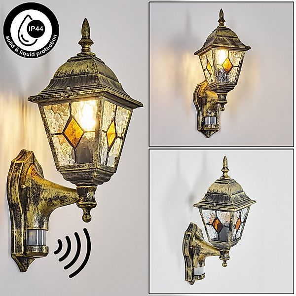 hofstein Außen-Wandleuchte Außenwandlampe mit Bewegungsmelder aus günstig online kaufen