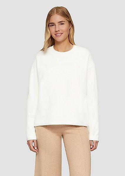 s.Oliver Sweatshirt Casual (1-tlg) langarm, Rundhals-Ausschnitt, gebrushte günstig online kaufen