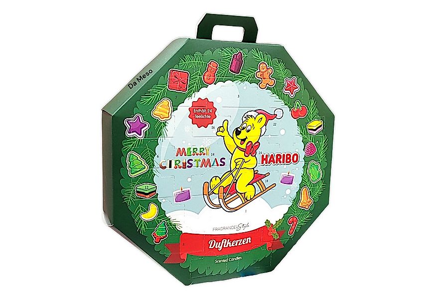 HARIBO Adventskalender Haribo Adventskalender Duftkerze Teelichter 2024 günstig online kaufen