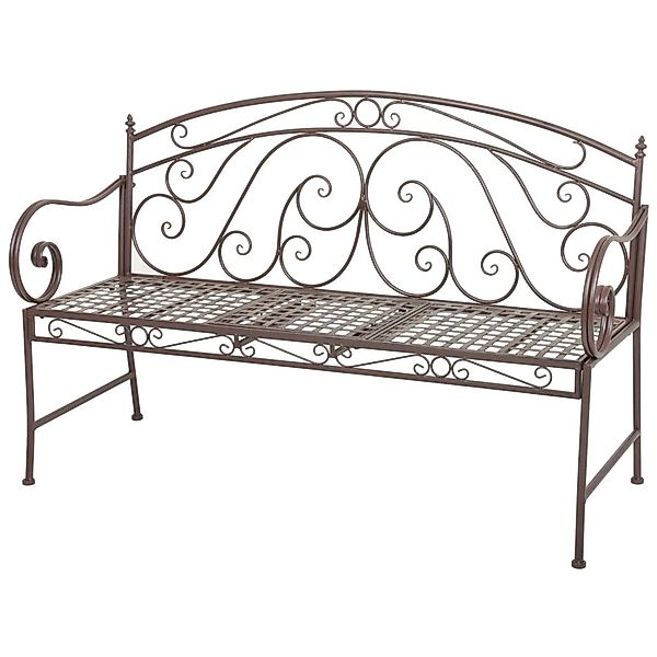 Gartenbank Saket 2-Sitzer Braun 96 x 146 x 53 cm günstig online kaufen