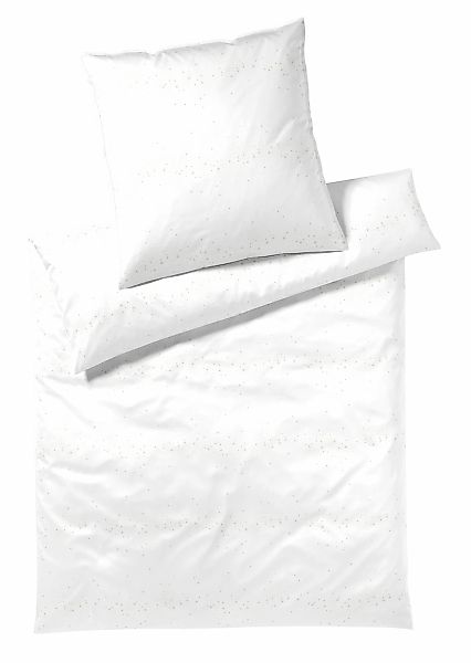 Elegante Bettwäsche "Milkyway" 2 Stk. tlg. angenehmes Hautgefühl günstig online kaufen