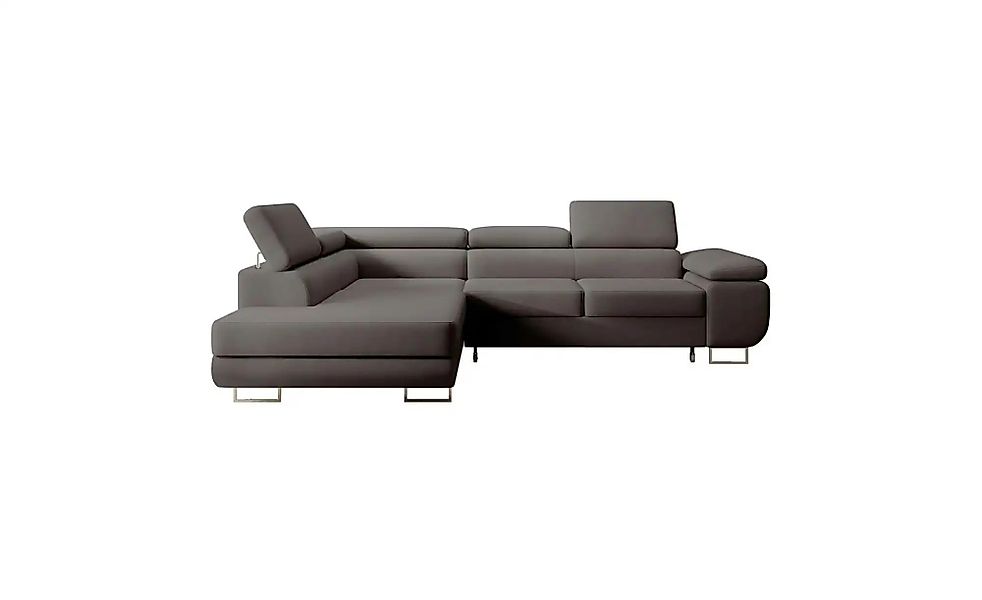 Ecksofa  Stevil ¦ grau ¦ Maße (cm): B: 275 H: 90 Polstermöbel > Sofas > Eck günstig online kaufen