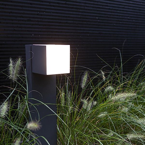 LED Wegeleuchte Cuba in Anthrazit 12W 600lm IP54 günstig online kaufen