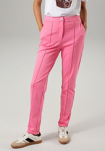 Aniston CASUAL Jerseyhose mit Biesen verziert günstig online kaufen