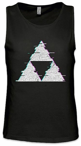 Urban Backwoods Tanktop Triforce Glitch Ärmelloses T-Shirt Symbol Sign Logo günstig online kaufen