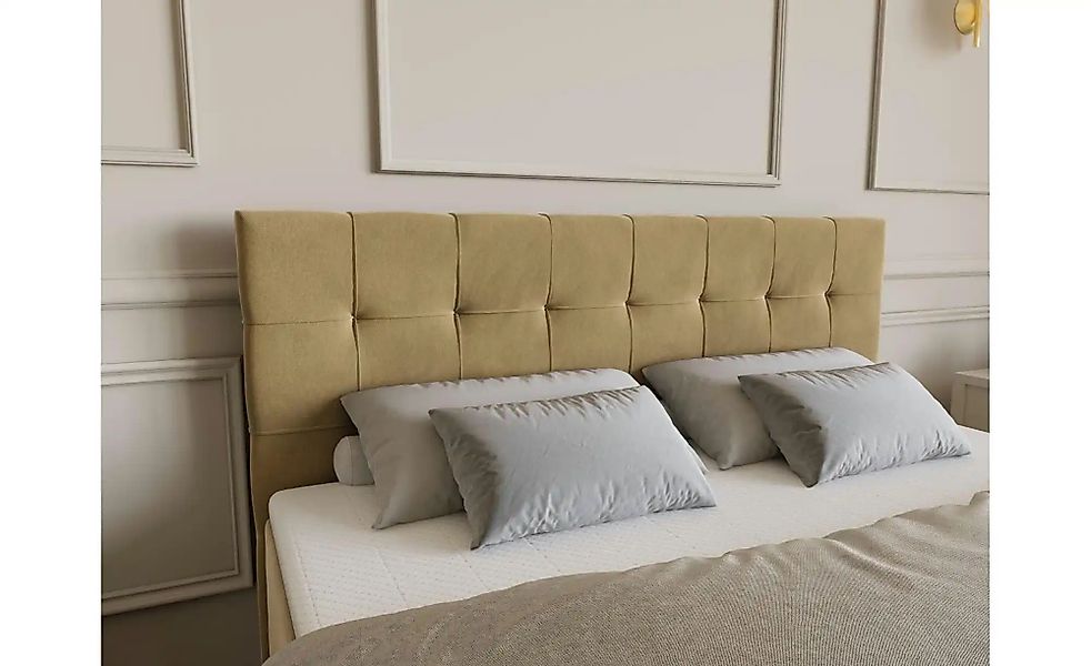 Boxbett mit Bettkasten und Topper Dartford ¦ beige ¦ Maße (cm): B: 160 H: 1 günstig online kaufen