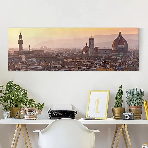 Leinwandbild - Panorama Florenz günstig online kaufen