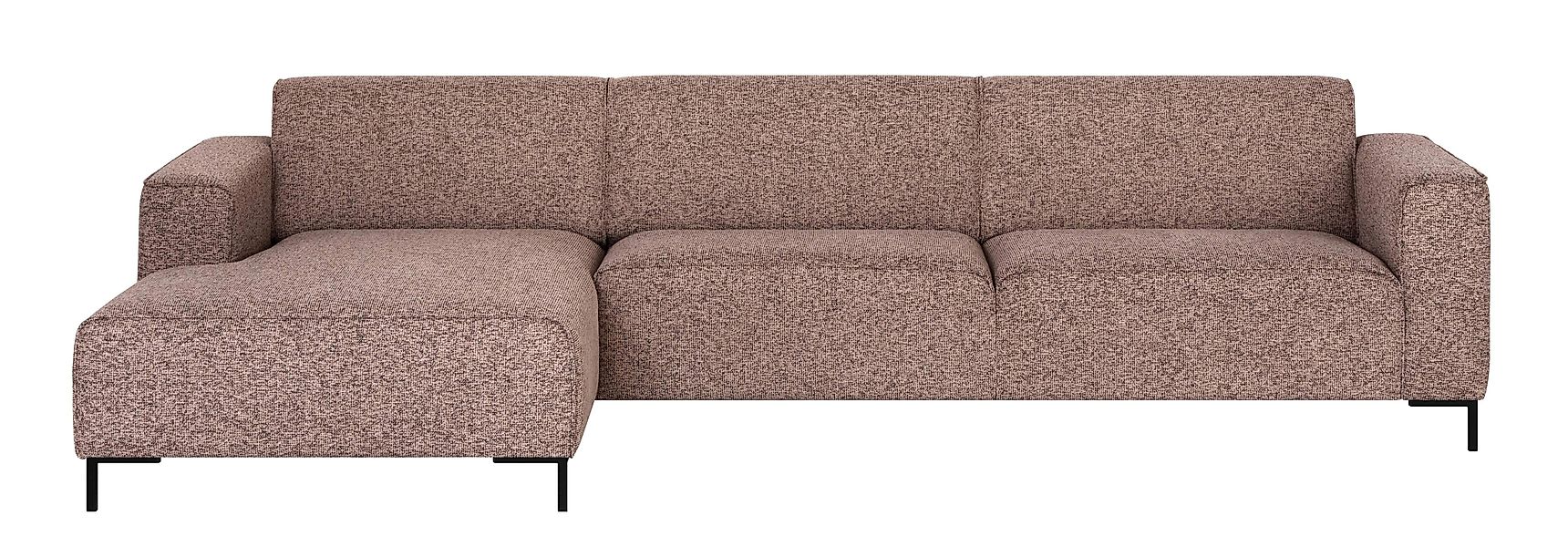 NADUVI Collection | Ecksofa Gionni links 3-Sitzer Chenille günstig online kaufen