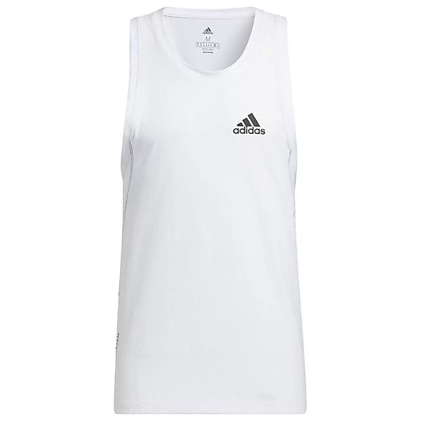 Adidas H.rdy Warri Hemd Ärmelloses L White günstig online kaufen