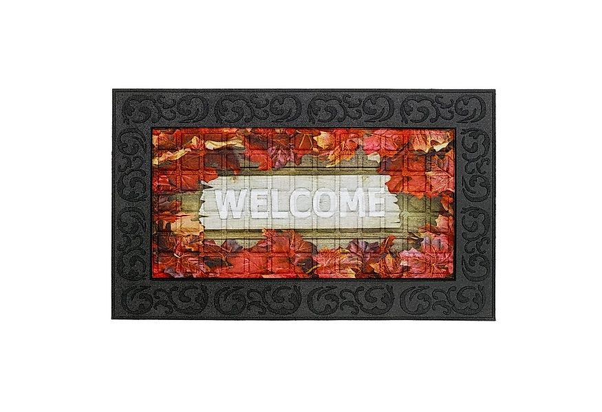 HTI-Living Fußmatte Fußmatte 45x75 cm Venga Welcome, rechteckig, Höhe: 0.8 günstig online kaufen