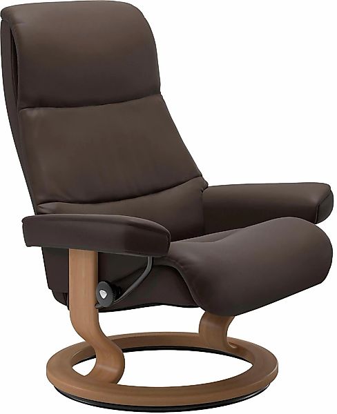 Stressless® Relaxsessel »View« Set, Relaxsessel mit Hocker, mit Classic Bas günstig online kaufen