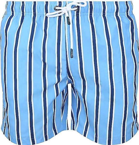 Suitable Badeshorts Stripe Blau - Größe M günstig online kaufen