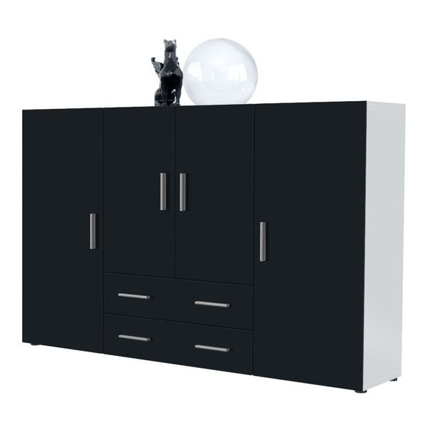 Vladon Highboard Nora (Anrichte mit 2 günstig online kaufen
