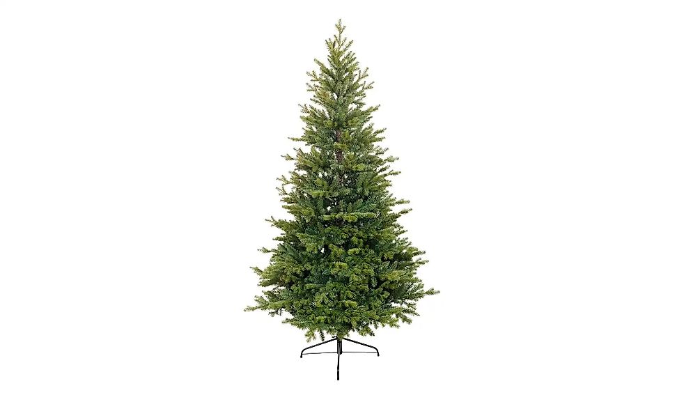 Weihnachtsbaum   ¦ grün ¦ Kunststoff,Metall ¦ Maße (cm): H: 210  Ø: 127 Acc günstig online kaufen