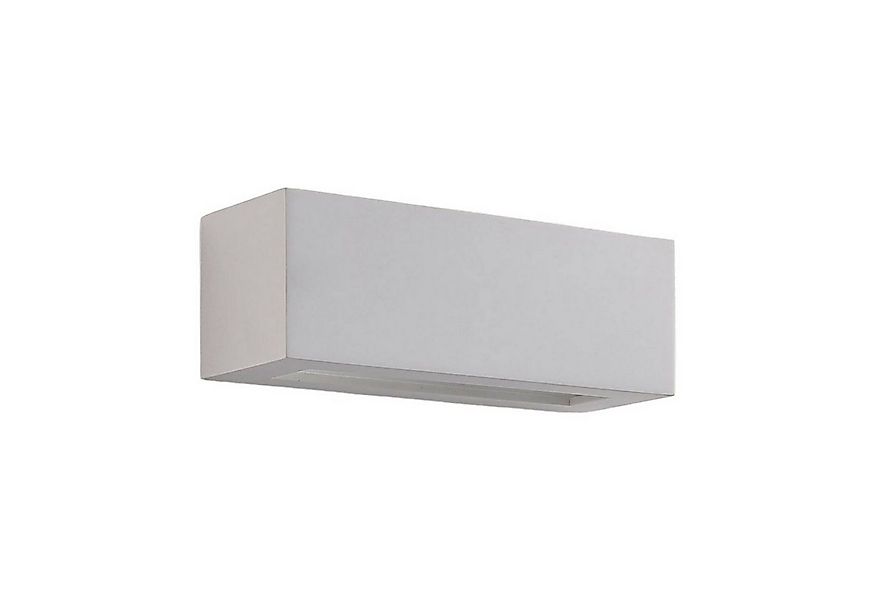 Lindby Wandleuchte Tjada, Gips Weiß IP20, 1 x 5 W LED günstig online kaufen