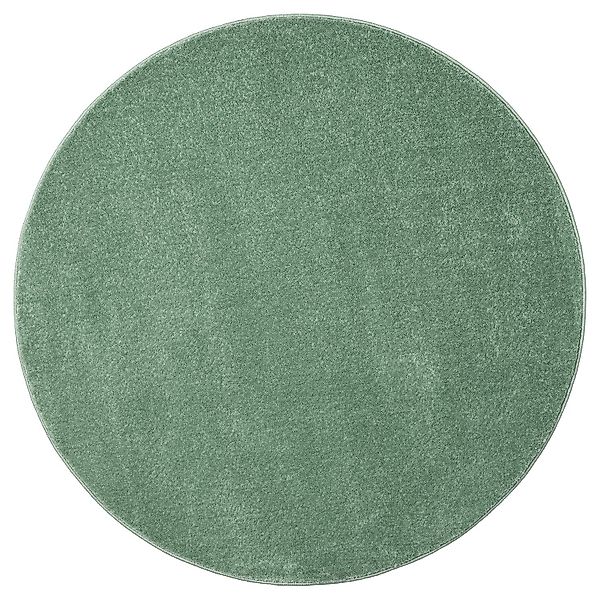 Vimoda Teppich Teppich Rund Wohnzimmer Kurzflor, günstig online kaufen