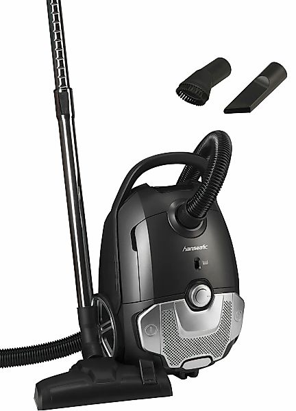Hanseatic Bodenstaubsauger "HBVC80012WMC, super silence, höhenverstellbares günstig online kaufen