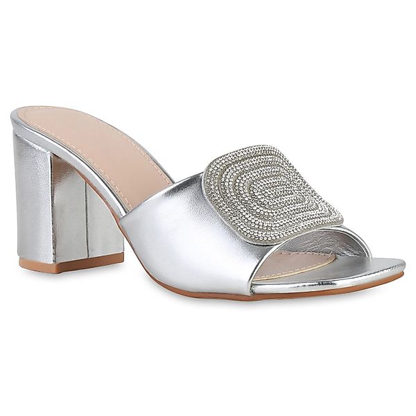 VAN HILL 841538 Sandalette Damen Pantoletten günstig online kaufen