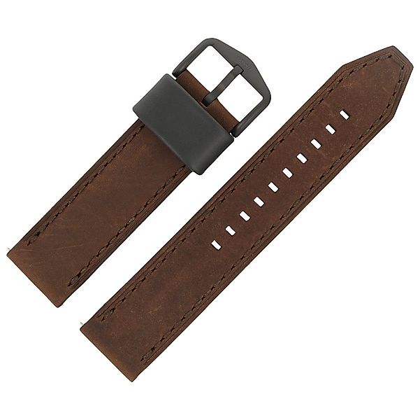 Fossil Uhrenarmband 22mm Leder Braun FS-4656 günstig online kaufen