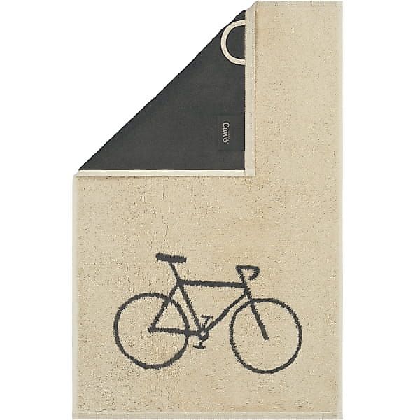 Cawö Gästetücher Postcard Towels Edition 100 - Farbe: Bicycle - 17 - Gästet günstig online kaufen
