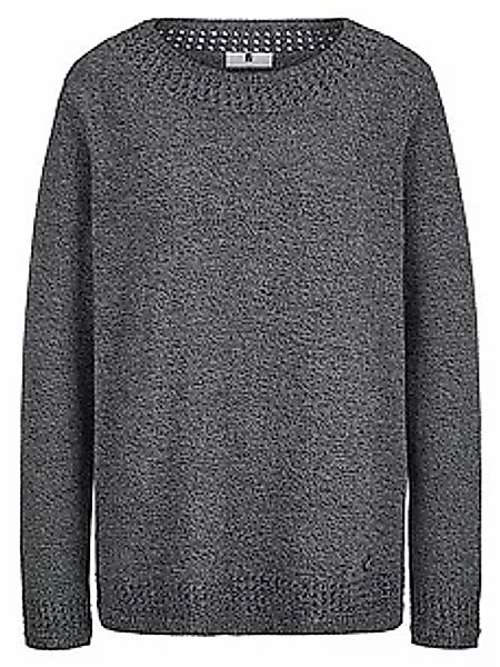 Rundhals-Pullover Anna Aura schwarz günstig online kaufen