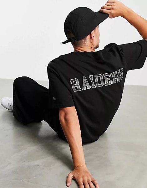 New Era – Las Vegas Raiders – Baseball-Hemd in Schwarz günstig online kaufen