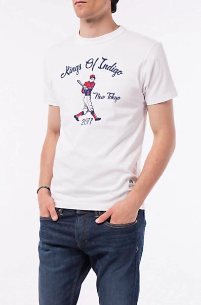 T-shirt "Darius" White Baseball günstig online kaufen