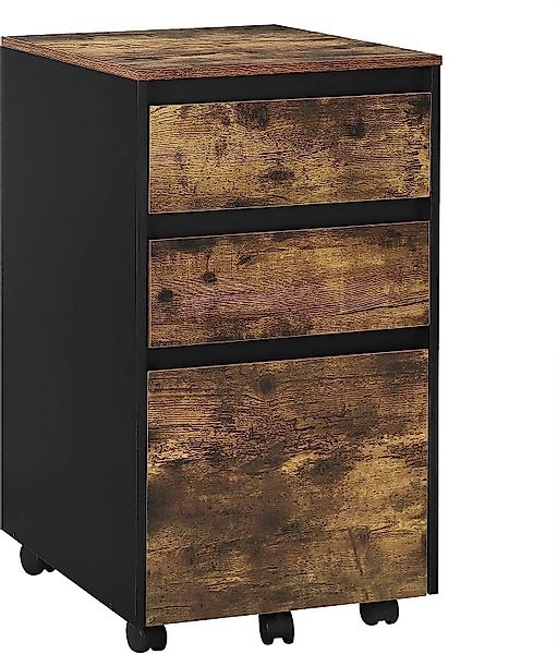 Woltu Aktenschrank (1-St) mobiler Schrank, Rollcontainer günstig online kaufen