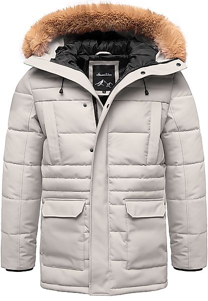 Amaci&Sons Winterjacke KENT Winterjacke Herren Gefütterte günstig online kaufen