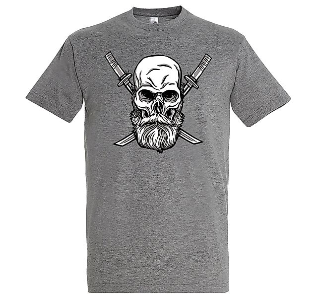 Youth Designz T-Shirt Schädel Katana Herren günstig online kaufen