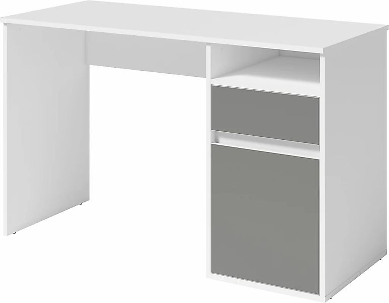 Home affaire Schreibtisch "Tinsley" mit Schublade, und Tür, Breite 120 x53 günstig online kaufen