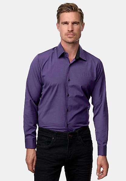 Rusty Neal Langarmhemd mit Weste und Krawatte günstig online kaufen