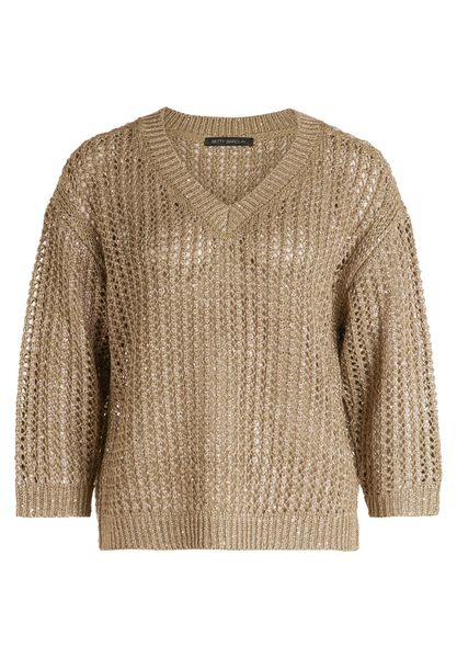 Betty Barclay Strickpullover "Damen Lochstrick-Pullover mit Pailletten" 1 S günstig online kaufen