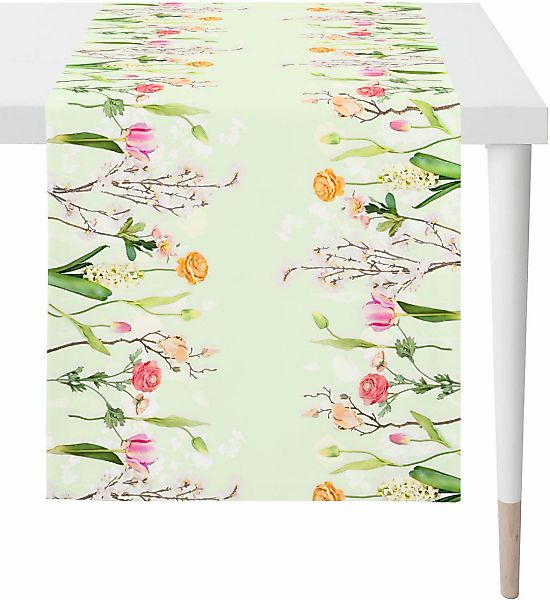 APELT Tischläufer "6817 SPRINGTIME, Frühjahrsdeko, Frühling" mit Blumenmoti günstig online kaufen